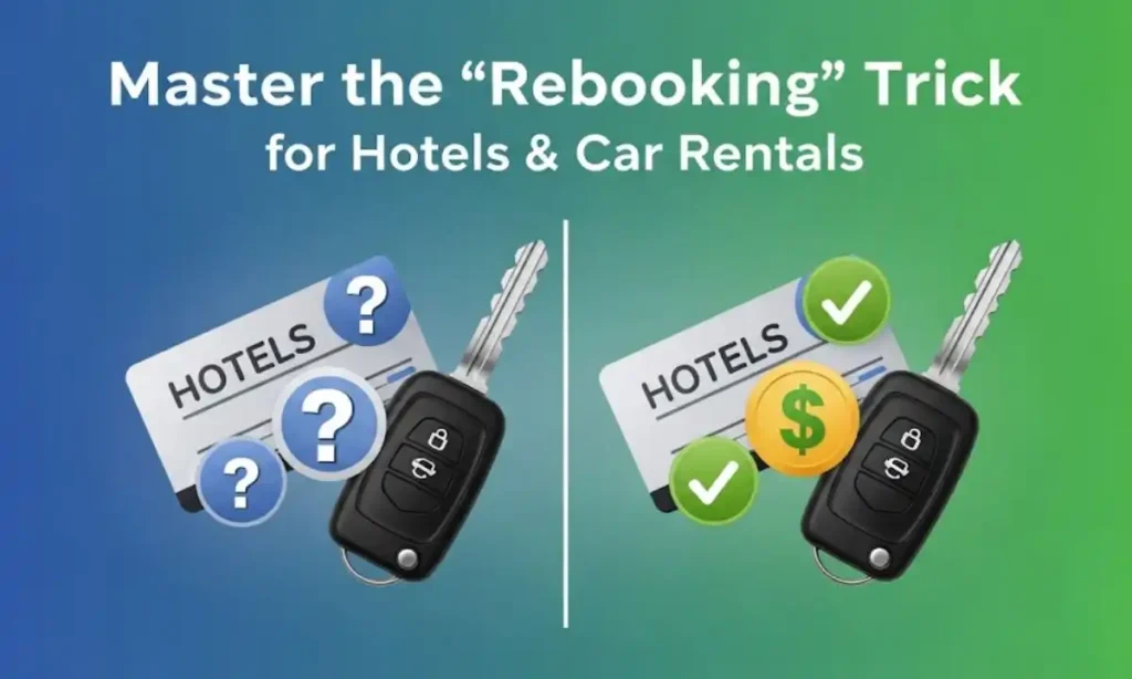 2 Master the "Rebooking" Trick for Hotels & Car Rentals
