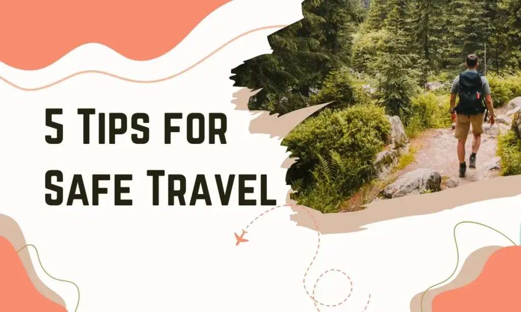 5TipsforSafeTravel