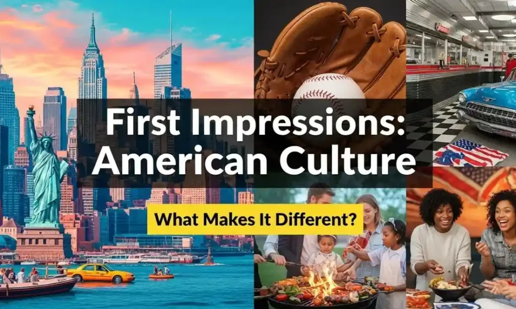 Firstimpressions whatmakesAmericanculturedifferent