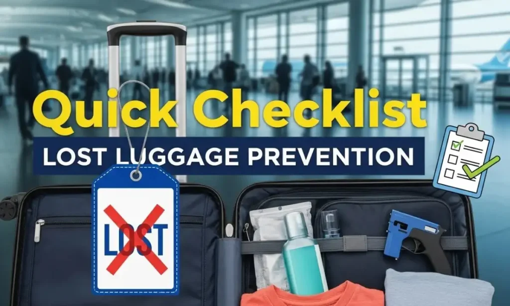 QuickChecklist LostLuggagePrevention