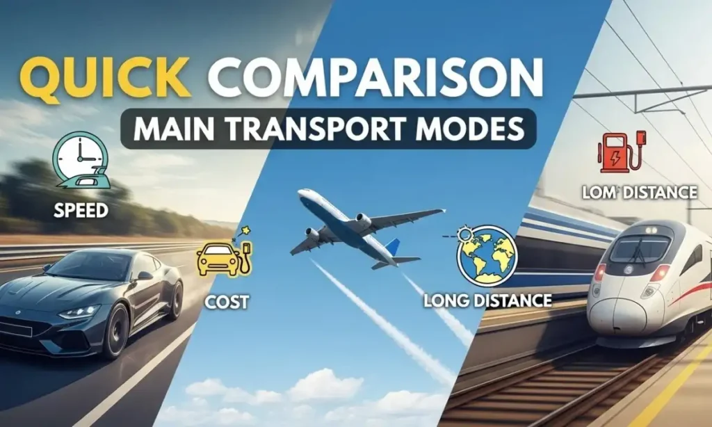 Quickcomparisonofmainmodes